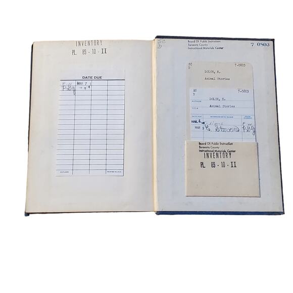 Animal Stories in Basic Vocabulary 1952 Edward Dolch HC Illustrated Animalcore - Picture 16 of 16